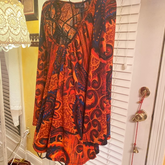 PINK POLKADOT MIDI with Bell Sleeves - Picture 9 of 10